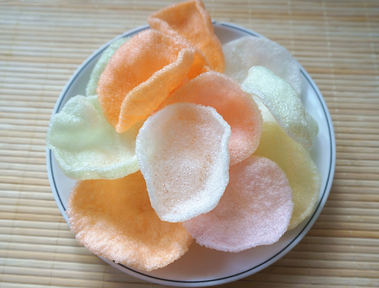 力之达 大连彩色虾片 自己炸 500g 8.9元(需用券)