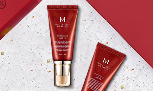 missha 谜尚 魅力大红bb霜粉底液 spf42 pa    50毫升