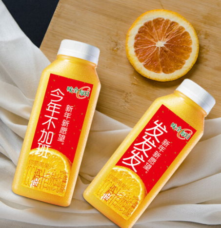 味全每日c纯橙汁300ml