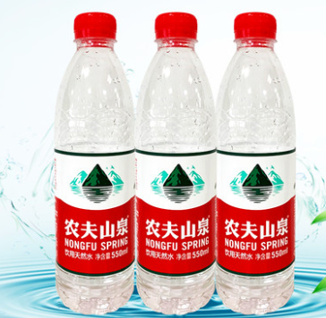 百億補貼! 農夫山泉 礦泉水大瓶飲用水 550ml*12瓶裝