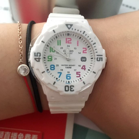 Casio白色手表晒单！